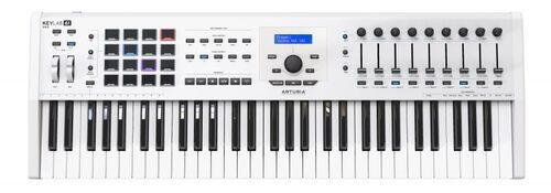 ARTURIA KEYLAB MKII 61 WHITE - 61 клавишная полувзвешенная динамическая USB MIDI клавиатура