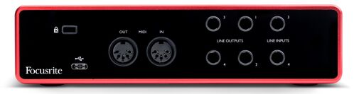 FOCUSRITE SCARLETT 4i4 3RD GEN - Аудио интерфейс USB, 4 входа/4 выхода