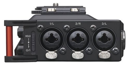 TASCAM DR-70D - 4-канальный портативный аудиорекордер для DSLR камер фото 2