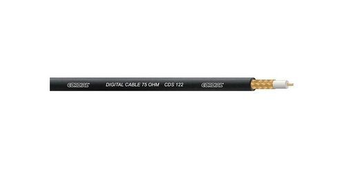 CORDIAL CDS 122 - Цифровой кабель SPDIF 0,22 мм2, 6,1 мм, черный