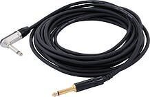 CORDIAL CCI 6 PR - Инструментальный кабель угловой джек моно 6.3мм/джек моно 6.3мм, 6.0м, черный