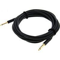 CORDIAL CCI 0,3 PP - Инструментальный кабель моно-джек 6,3 мм/моно-джек 6,3 мм, 0,3 м, черный