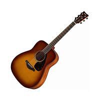 YAMAHA FG800SB - Акустическая гитара, дредноут, верхняя дека массив ели, цвет sand burst.