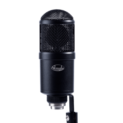 ОКТАВА MK-519 (ЧЕРНЫЙ) - Микрофон конденсаторный универсальный кардиоида (упаковка картон)