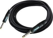 CORDIAL CCFI 6 PP - Инструментальный кабель джек моно 6.3мм/джек моно 6.3мм, 6.0м, черный