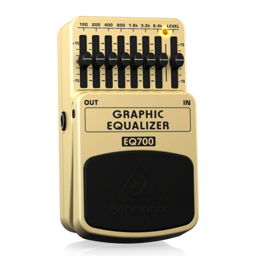 BEHRINGER EQ700 - Педаль эффектов 7-полосный эквалайзер для гитар и клавишных фото 2