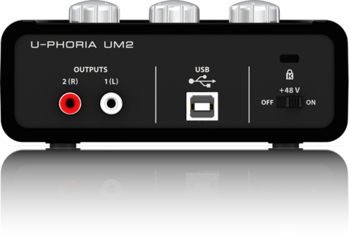 BEHRINGER UM2 - Внешний звуковой интерфейс фото 2