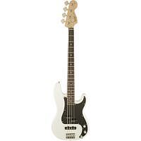 FENDER SQUIER AFFINITY PJ BASS BWB PG OWT - Бас-гитара, цвет белый с черныйм пикгардом