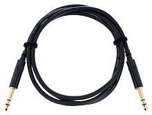 CORDIAL CFM 1.5 VV - Инструментальный кабель джек/джек стерео 6.3мм, 1.5м, черный