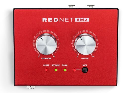 FOCUSRITE PRO REDNET AM2 - Мониторный стерео модуль для аудио сети Dante