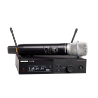 SHURE SLXD24E/B87A H56 - Одноканальная цифровая радиосистема с ручным передатчиком BETA87A