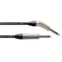 CORDIAL CXI 3 PR30 - Инструментальный кабель угловой (30°) моно-джек 6,3 мм/моно-джек 6,3 мм, разъем