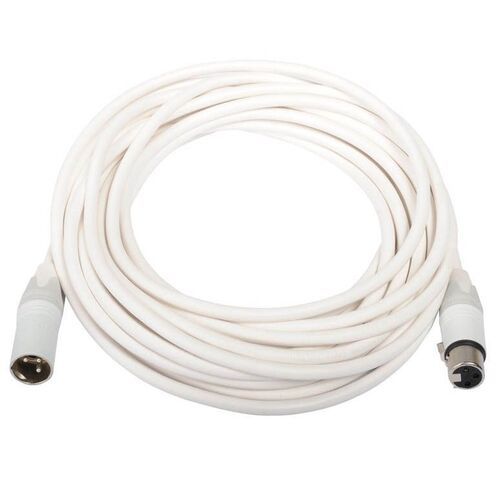 CORDIAL CXM 10 FM-SNOW - Микрофонный кабель XLR female/XLR male, разъемы Neutrik, 10,0 м, белый