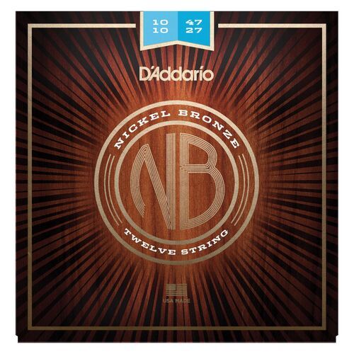 D'ADDARIO NB1047-12 - Струны для 12-струнной гитары