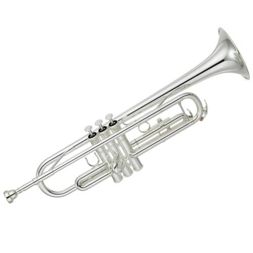 YAMAHA YTR-3335S — Труба Bb студенческая,  yellow brass, лак - серебро