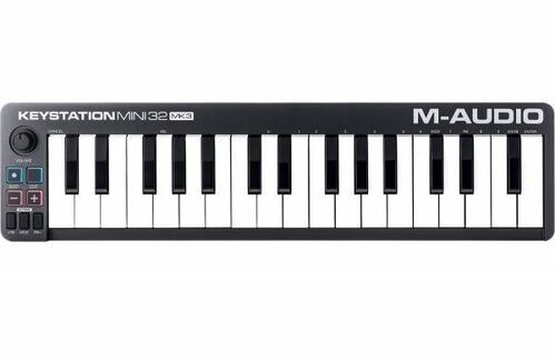 M-AUDIO KEYSTATION MINI 32 MK3 - MIDI клавиатура USB (32 мини-клавиши)