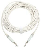 CORDIAL CXI 9 PP-SNOW - Инструментальный кабель моно-джек 6,3 мм/моно-джек 6,3 мм, разъемы Neutrik