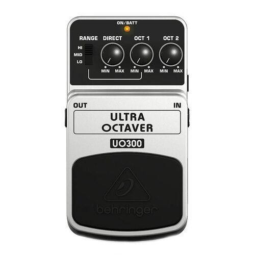 BEHRINGER UO300 - Педаль ультраоктавер для гитар, бас-гитар и клавишных