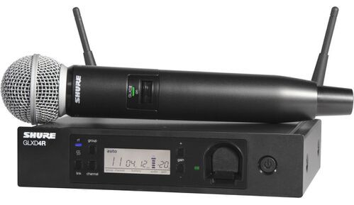 SHURE GLXD24RE/SM58 Z2 2.4 GHz - Рэковая цифровая радиосистема 
