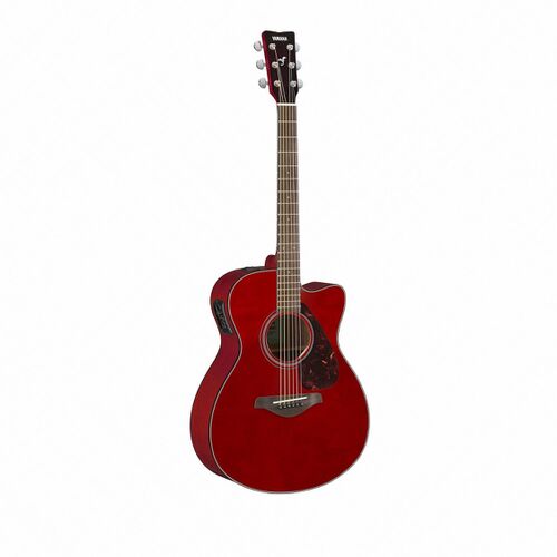 YAMAHA FSX800C RR - Электроакустическая гитара, цвет: Ruby Red (рубиновый)