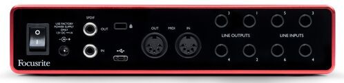 FOCUSRITE SCARLETT 8i6 3RD GEN - Аудио интерфейс USB, 8 входов/6 выходов фото 2