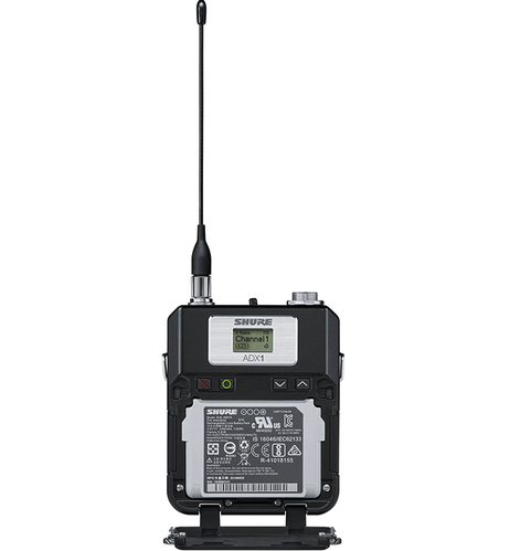SHURE ADX1 G56 470-636 MHz - Поясной передатчик 