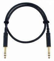 CORDIAL CFM 0,6 VV - Инструментальный кабель джек/джек стерео 6,3 мм, 0,6 м, черный