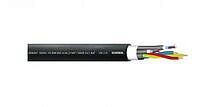 CORDIAL CDP 2-25 - Цифровой кабель 2 пары 0,22 мм2 + 3x2,50 мм2, 16,0 мм, черный