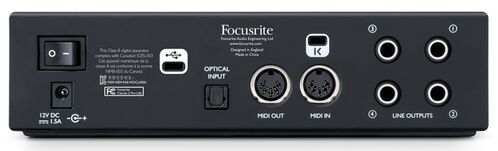 FOCUSRITE CLARETT 2PRE USB - Интерфейс, 10 входов/4 выхода фото 2