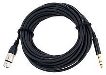 CORDIAL CFM 9 FV - Инструментальный кабель XLR female/джек стерео 6.3мм, 9.0м, черный