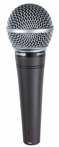 SHURE SM48S - Динамический кардиоидный вокальный микрофон (с выключателем)