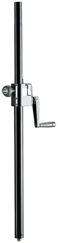K&M 21339-000-55 - Спикерная стойка для акустических систем без основания с замком-ручкой