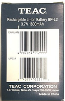 TASCAM BP-L2 - Аккумуляторная батарея LITHIUM ION для DR-1, DR-100