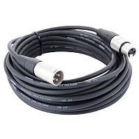 CORDIAL CFM 10 FM - Микрофонный кабель XLR female/XLR male, 10,0 м, черный (синий, красный)