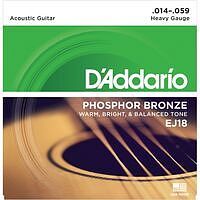 D'ADDARIO EJ18 - Струны для акустической гитары