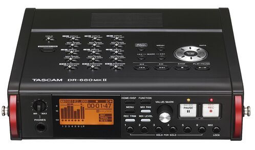 TASCAM DR-680MK2 - Многоканальный портативный аудио рекордер