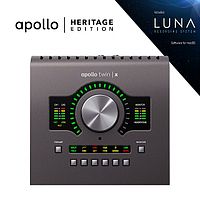 UNIVERSAL AUDIO APOLLO TWIN X QUAD HERITAGE EDITION - Настольный аудио-интерфейс с DSP