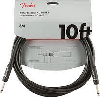 FENDER FENDER 10' INST CABLE BLK - Инструментальный кабель, черный, 10' (3,05 м)