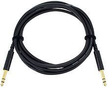 CORDIAL CFM 0,3 VV - Инструментальный кабель джек/джек стерео 6,3 мм, 0,3 м, черный