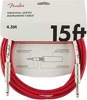 FENDER 15' OR INST CABLE FRD - Инструментальный кабель, красный, 15' (4,6 м)