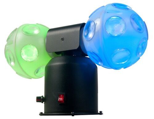 ADJ JELLY COSMOS BALL  - Светодиодный прибор, состоящий из 2-х вращающихся шаров.
