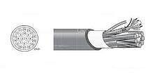 CANARE L-4E3-24AT GRY - Симметричный мультикабель StarQuad, инсталляционный, 24 канала, серый 21,3мм