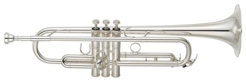 YAMAHA YTR-2330S —Труба Bb стандартная модель, средняя, yellow brass, серебро