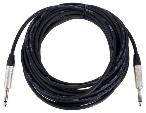 CORDIAL CXI 9 PP - Инструментальный кабель моно-джек 6,3 мм/моно-джек 6,3 мм, разъемы Neutrik, 9,0 м
