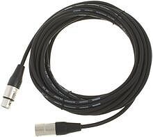 CORDIAL CFM 7,5 FM - Микрофонный кабель XLR female/XLR male, 7,5 м, черный