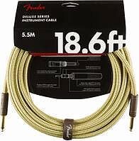 FENDER DELUXE 18.6' INST CBL TWD - Инструментальный кабель, твид, 18,6' (5,7 м)