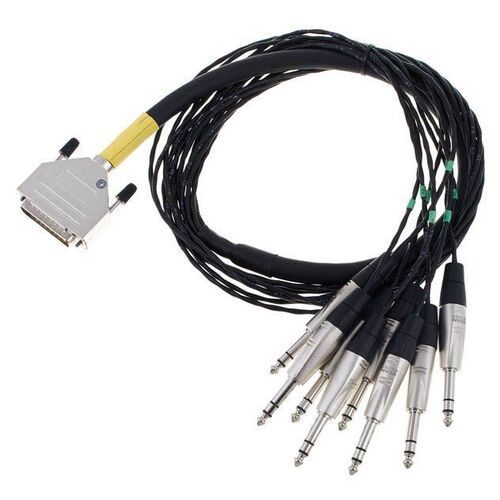 CORDIAL CFD 1,5 DVT - Цифровой кабель D-Sub/8xджек стерео 6,3 мм, 1,5 м, черный