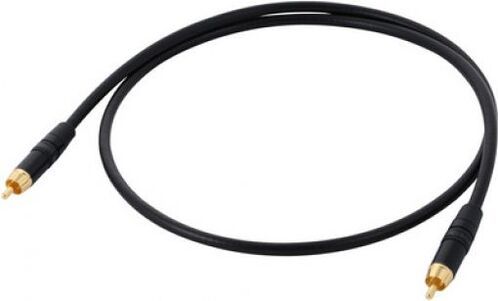 CORDIAL CPDS 1 CC - Цифровой кабель RCA/RCA, 1,0 м, черный