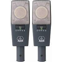 AKG C414XLS ST - Подобранная стереопара конденсаторых микрофонов C414XLS